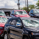 Illustration for article titled This hail storm made a car dealership its bitch
